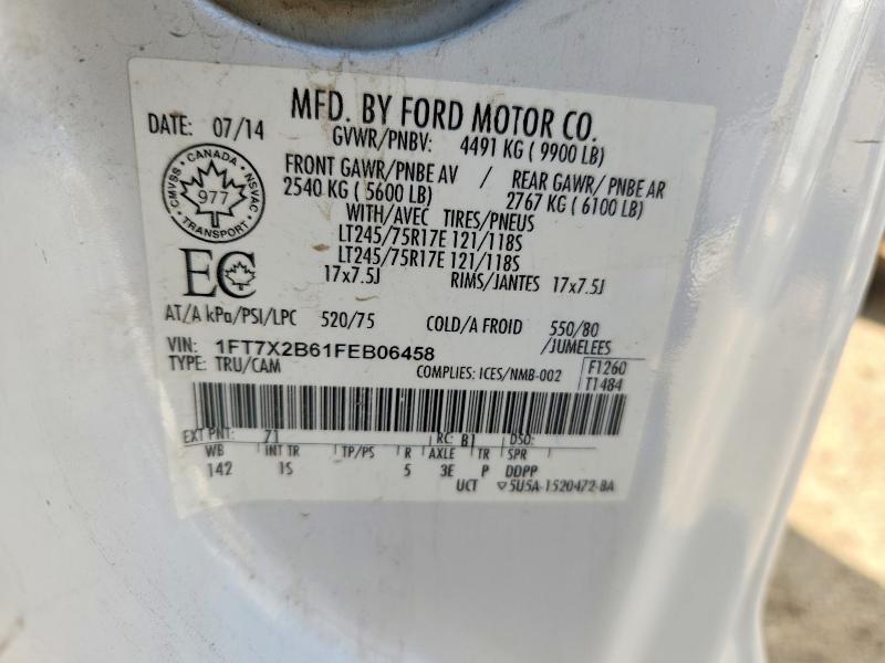 Продажа на аукционе авто 2015 Ford F250, vin: 1FT7X2B61FEB06458, номер лота: 61068336