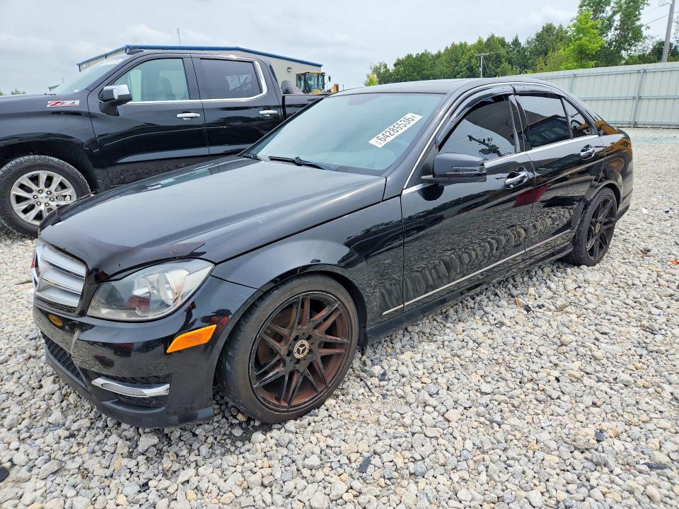 64289536 :رقم المزاد ، WDDGF8BB6CR200879 vin ، 2012 Mercedes-benz C مزاد بيع