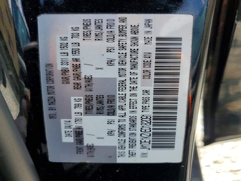 Продажа на аукционе авто 2014 Mazda Mazda2, vin: JM1DE1KZXE0182091, номер лота: 63847196
