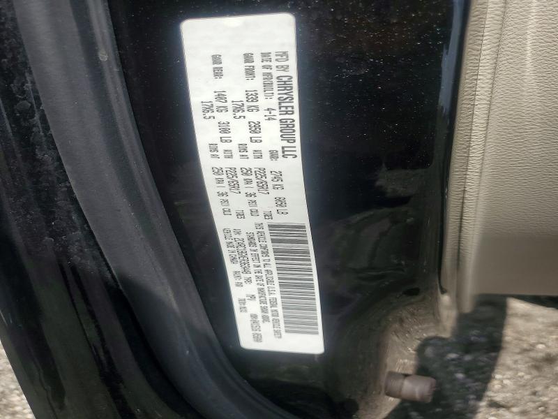 Продаж на аукціоні авто 2014 Chrysler Town & Country, vin: 2C4RC1BGXER363448, номер лоту: 66132856