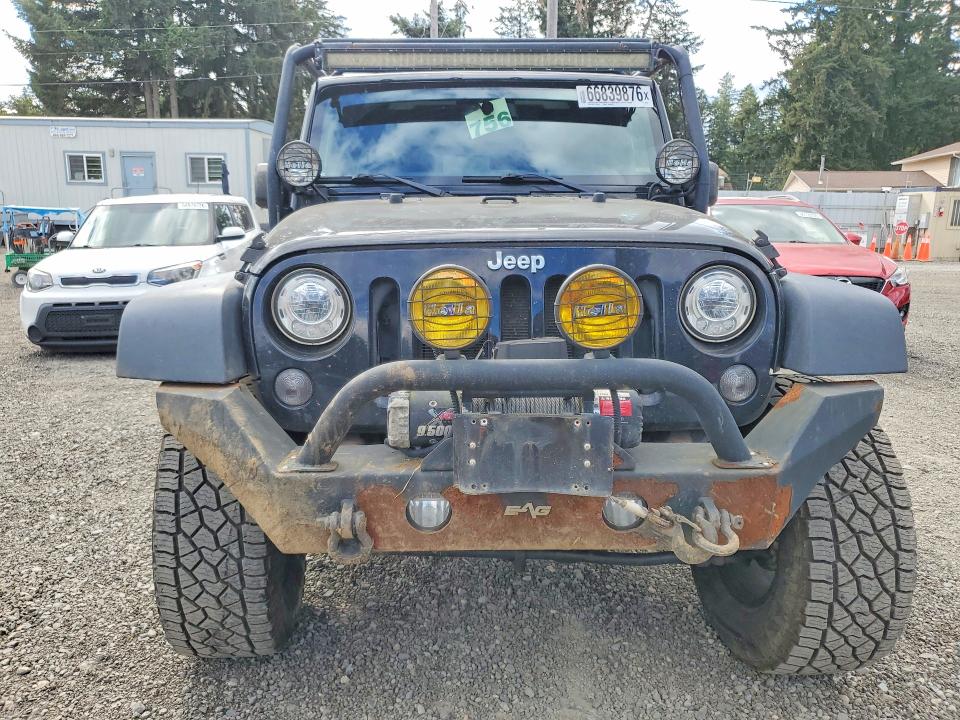 66839876 :رقم المزاد ، 1C4BJWFG7HL607018 vin ، 2017 Jeep Wrangler Unlimited مزاد بيع