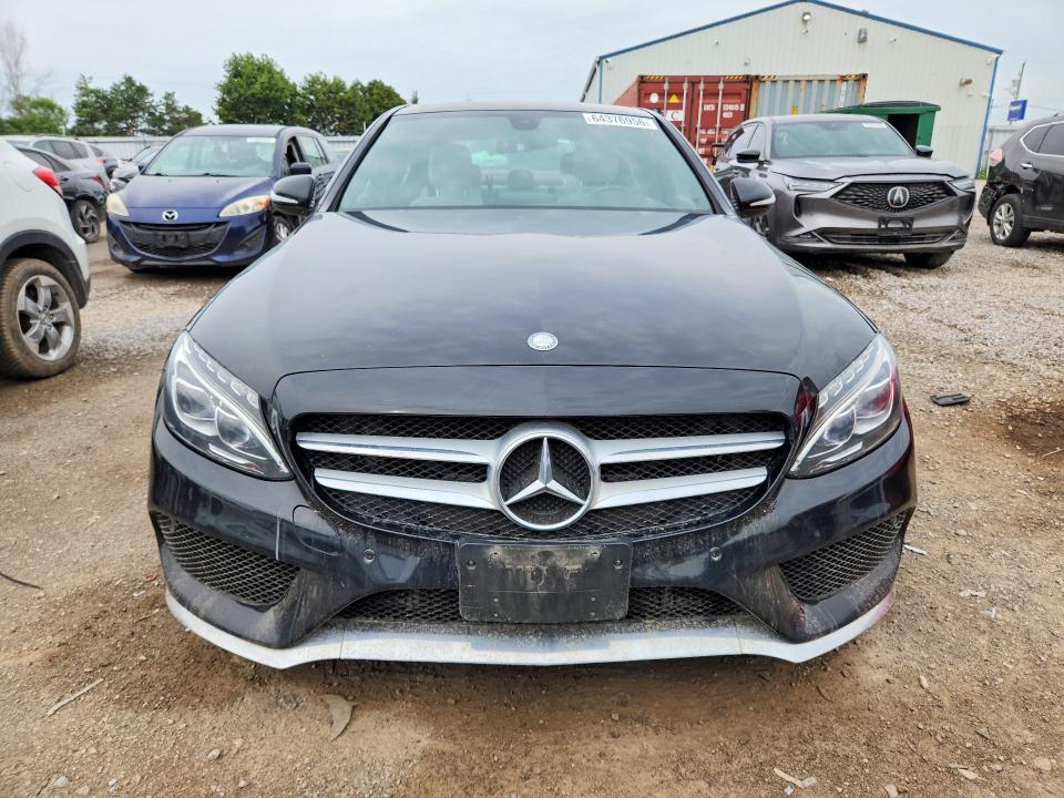 64376956 :رقم المزاد ، 55SWF4KB2FU077332 vin ، 2015 Mercedes-benz C مزاد بيع