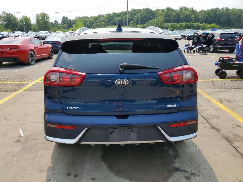 2018 Kia Niro მანქანა იყიდება აუქციონზე, vin: KNDCB3LC2J5158679, აუქციონის ნომერი: 64339716
