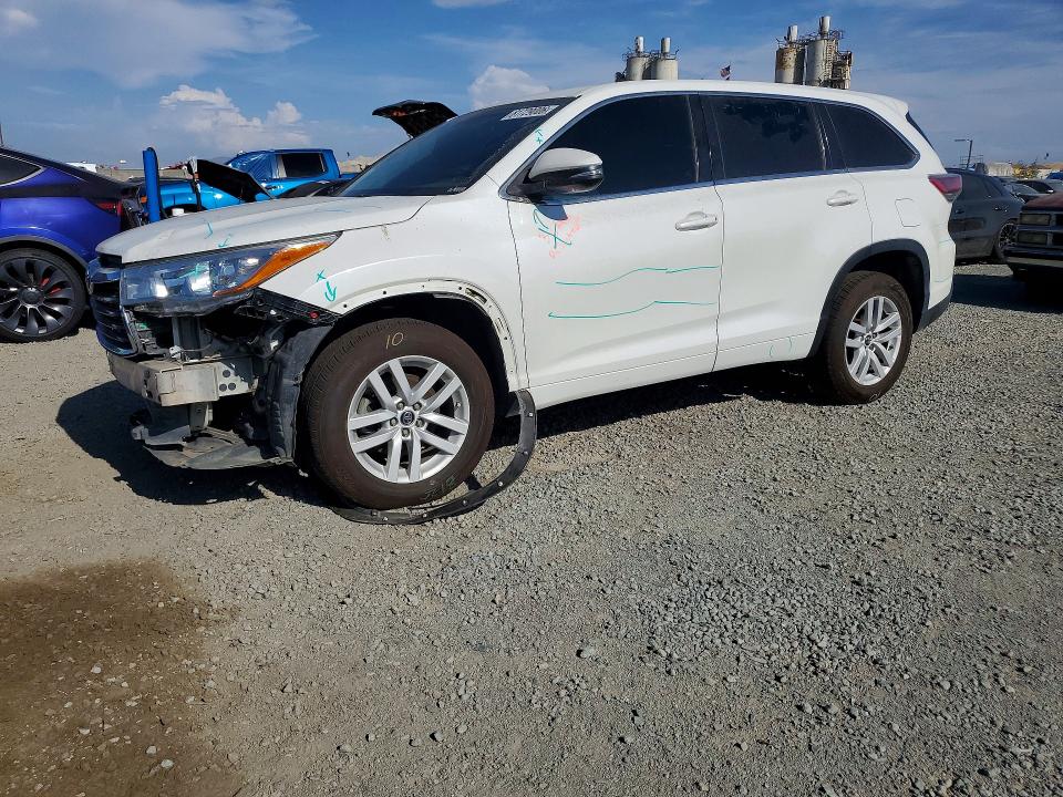 2016 Toyota Highlander მანქანა იყიდება აუქციონზე, vin: 5TDZARFH9GS019434, აუქციონის ნომერი: 65860976