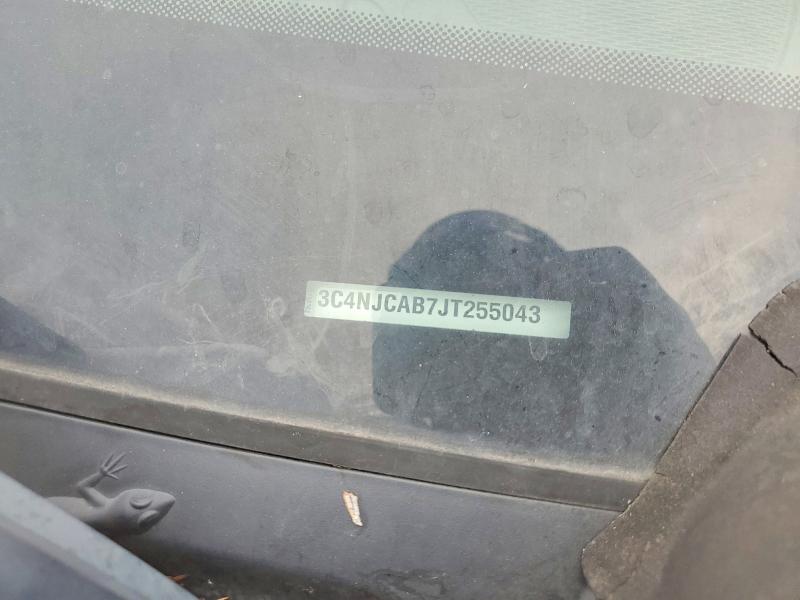 66057816 :رقم المزاد ، 3C4NJCAB7JT255043 vin ، 2018 Jeep Compass مزاد بيع