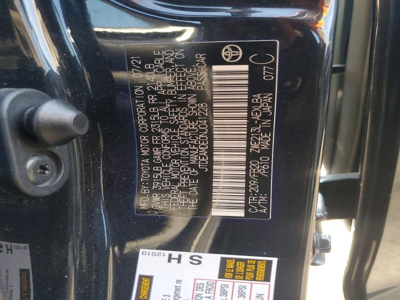 2022 Toyota Corolla მანქანა იყიდება აუქციონზე, vin: JTDEAMDE0NJ041228, აუქციონის ნომერი: 64983466