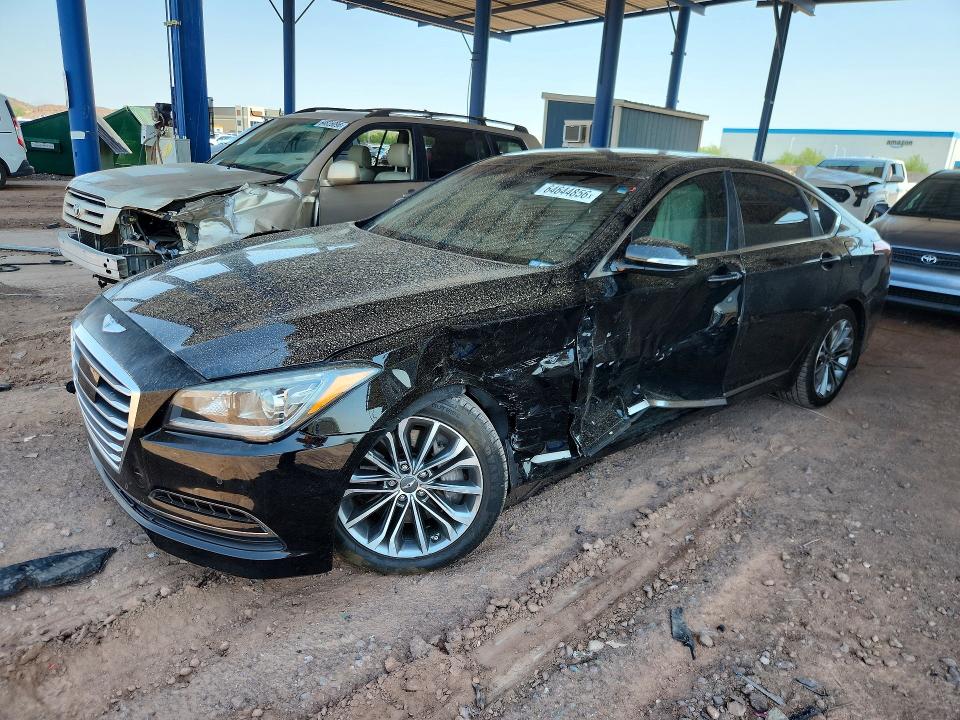 64644856 :رقم المزاد ، KMHGN4JE4FU095242 vin ، 2015 Hyundai Genesis مزاد بيع