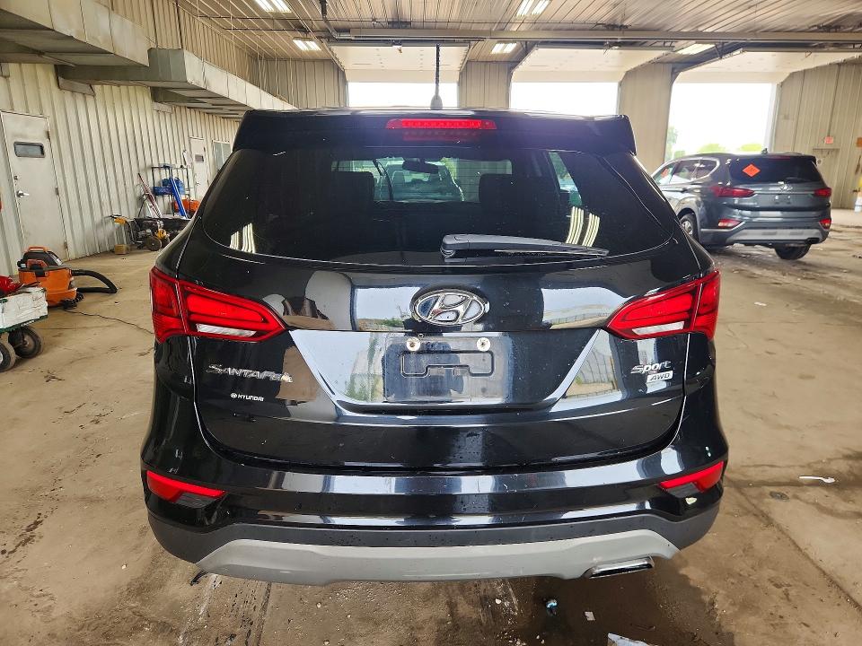 64367696 :رقم المزاد ، 5XYZTDLBXJG552586 vin ، 2018 Hyundai Santa Fe Sport مزاد بيع