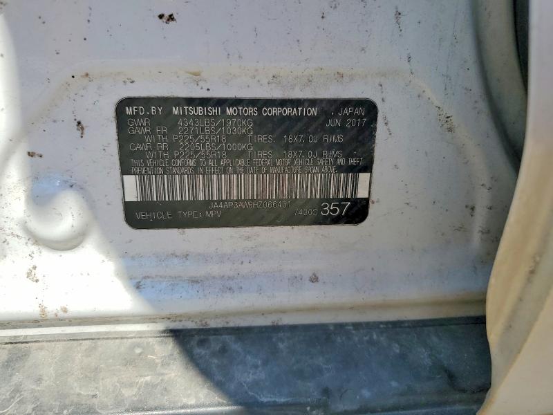 Продажа на аукционе авто 2017 Mitsubishi Outlander Sport, vin: JA4AP3AW6HZ066431, номер лота: 63553166
