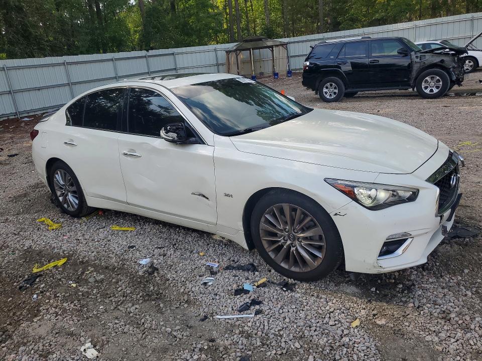 63582566 :رقم المزاد ، JN1EV7AR3JM430731 vin ، 2018 Infiniti Q50 مزاد بيع