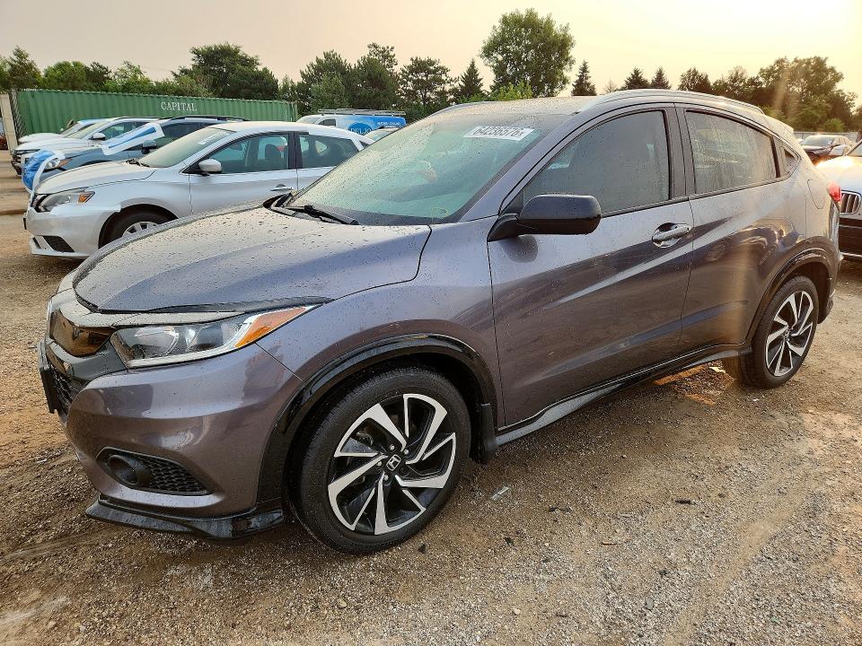 2019 Honda Hr-v მანქანა იყიდება აუქციონზე, vin: 3CZRU6H15KG731608, აუქციონის ნომერი: 64236576