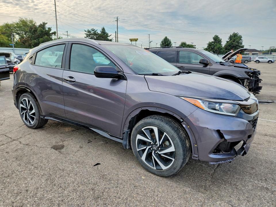 66897706 :رقم المزاد ، 3CZRU6H11KG731573 vin ، 2019 Honda Hr-v مزاد بيع