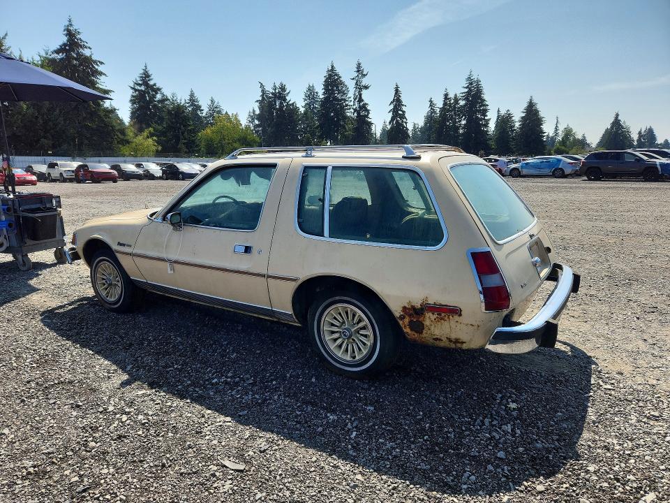 65537376 :رقم المزاد ، A9A687C128381 vin ، 1976 American Motors Pacer 3.8 مزاد بيع