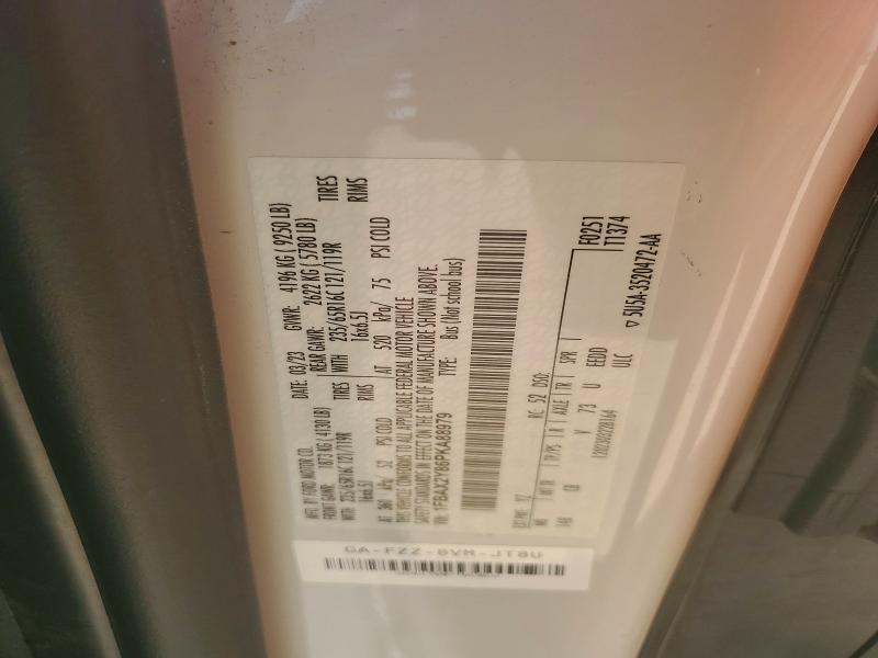 63486346 :رقم المزاد ، 1FBAX2Y86PKA88979 vin ، 2023 Ford Transit مزاد بيع