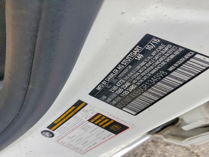 2016 Mercedes-benz C მანქანა იყიდება აუქციონზე, vin: WDDWF4KB6GR134098, აუქციონის ნომერი: 64946296