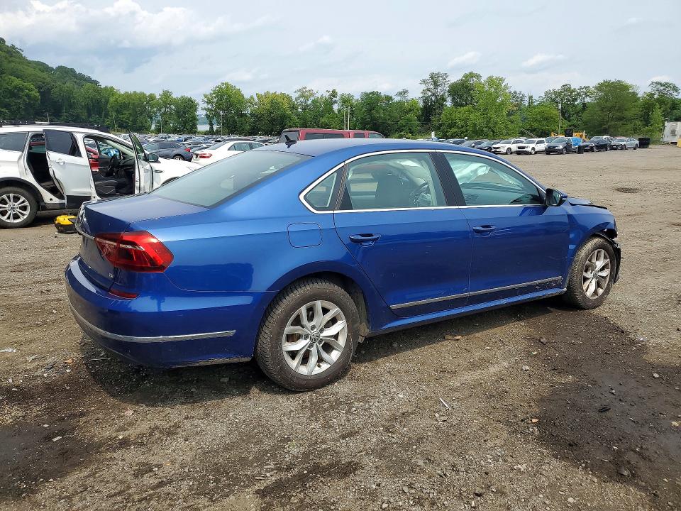 2017 Volkswagen Passat მანქანა იყიდება აუქციონზე, vin: 1VWAT7A31HC049843, აუქციონის ნომერი: 64374866