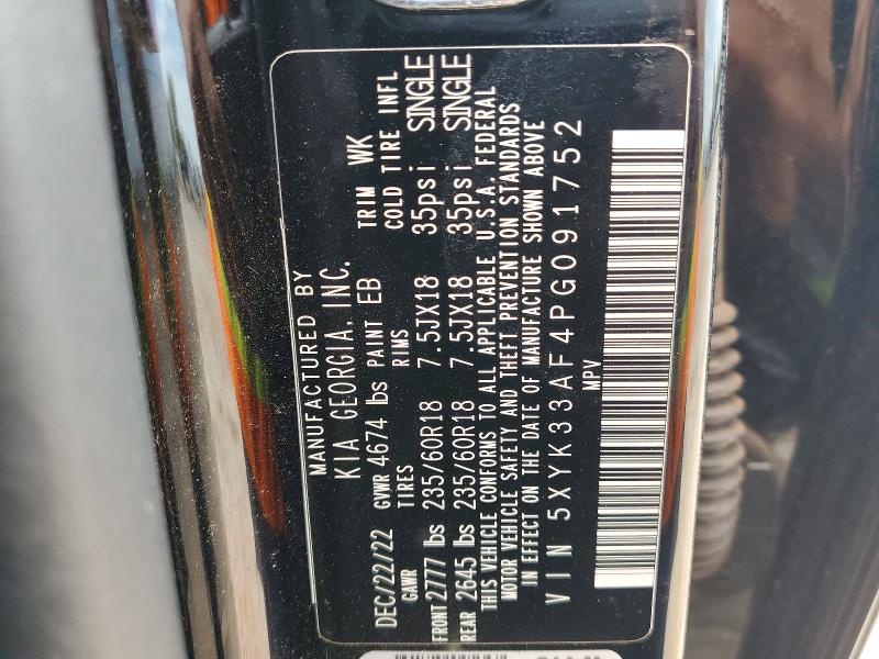 Aukcja sprzedaży 2023 Kia Sportage, vin: 5XYK33AF4PG091752, numer aukcji: 66654596