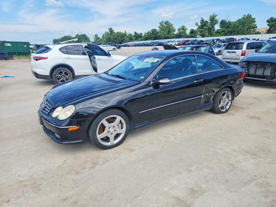 64309686 :رقم المزاد ، WDBTJ75J95F142435 vin ، 2005 Mercedes-benz Clk مزاد بيع