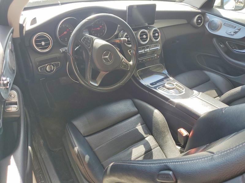 64599866 :رقم المزاد ، WDDWJ4JBXHF367484 vin ، 2017 Mercedes-benz C مزاد بيع