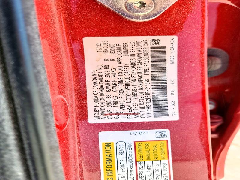 Aukcja sprzedaży 2023 Honda Civic, vin: 2HGFE2F54PH511356, numer aukcji: 65905776