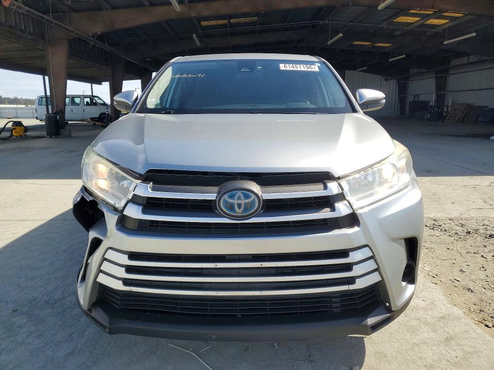 2019 Toyota Highlander Hybrid მანქანა იყიდება აუქციონზე, vin: 5TDBGRFH1KS075683, აუქციონის ნომერი: 61451196