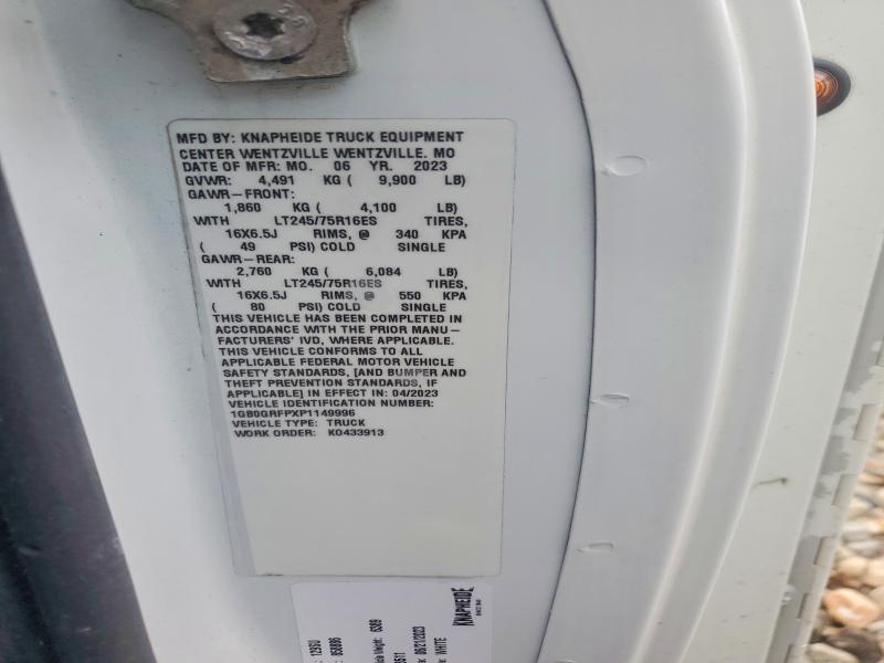 Продажа на аукционе авто 2023 Chevrolet Express G3500, vin: 1GB0GRFPXP1149996, номер лота: 65378526