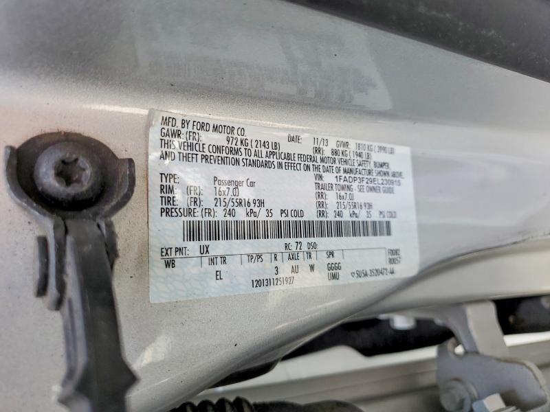 Продажа на аукционе авто 2014 Ford Focus, vin: 1FADP3F29EL230915, номер лота: 64269696