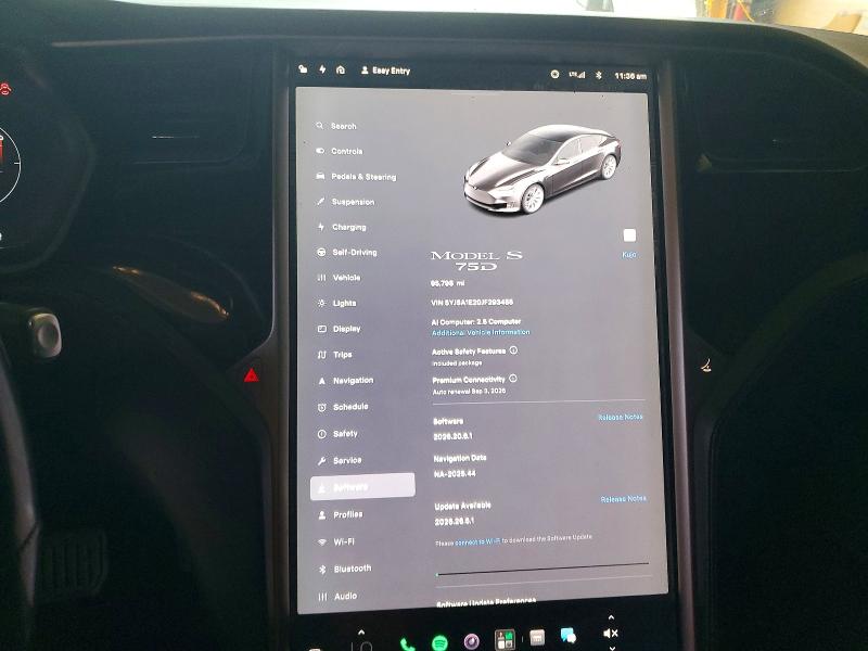 Продаж на аукціоні авто 2018 Tesla Model S, vin: 5YJSA1E20JF293455, номер лоту: 65202746