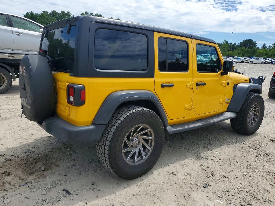 63987586 :رقم المزاد ، 1C4HJXDG6JW297614 vin ، 2018 Jeep Wrangler Unlimited مزاد بيع