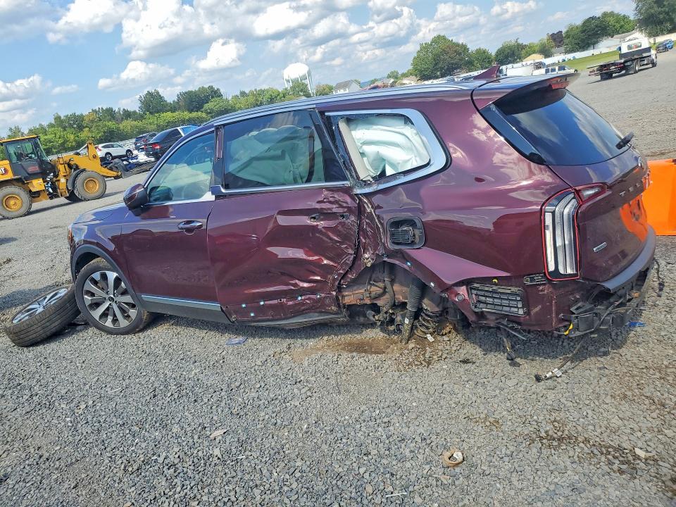 66006056 :رقم المزاد ، 5XYP6DHC2MG158293 vin ، 2021 Kia Telluride مزاد بيع