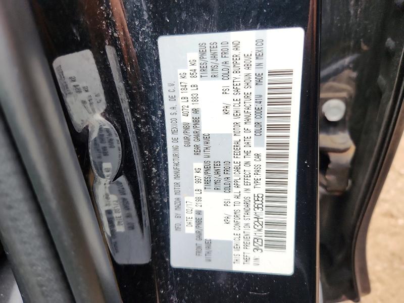 63994116 :رقم المزاد ، 3MZBN1W32HM136055 vin ، 2017 Mazda 3 مزاد بيع