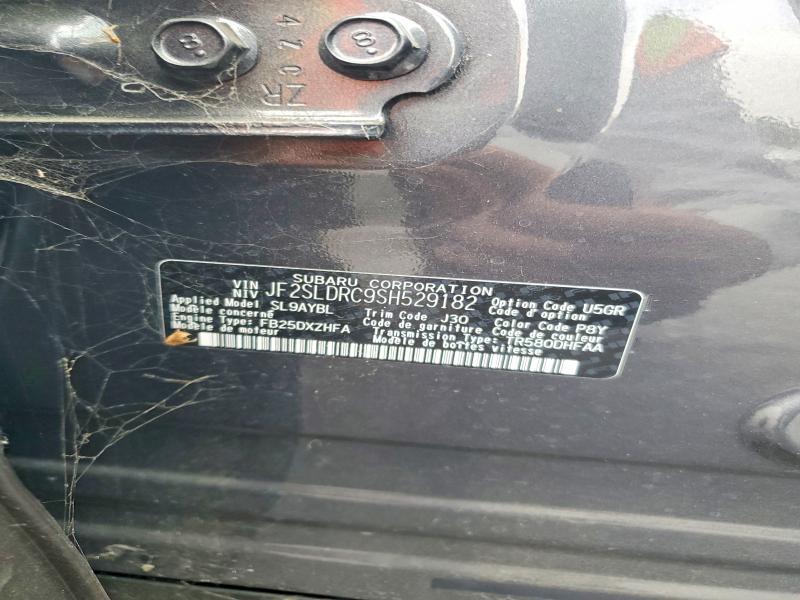 Продаж на аукціоні авто 2025 Subaru Forester, vin: JF2SLDRC9SH529182, номер лоту: 67032546