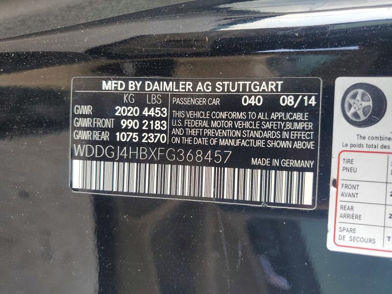 Продаж на аукціоні авто 2015 Mercedes-benz C, vin: WDDGJ4HBXFG368457, номер лоту: 64814926