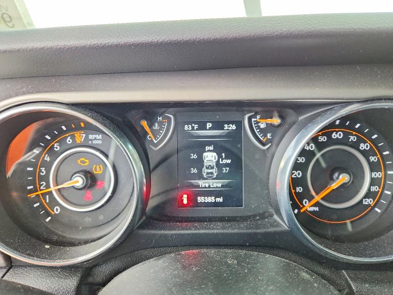 66829856 :رقم المزاد ، 1C4HJXDG7JW296701 vin ، 2018 Jeep Wrangler Unlimited مزاد بيع