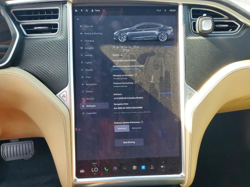 67035726 :رقم المزاد ، 5YJSA1E15GF174736 vin ، 2016 Tesla Model S مزاد بيع
