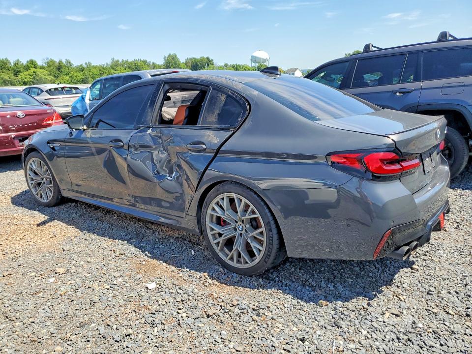 2022 Bmw M5 მანქანა იყიდება აუქციონზე, vin: WBS83CH09NCK02348, აუქციონის ნომერი: 63730836