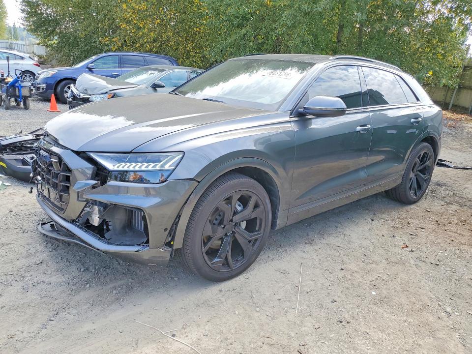2020 Audi Q8 მანქანა იყიდება აუქციონზე, vin: WA1FVAF1XLD022242, აუქციონის ნომერი: 65821296
