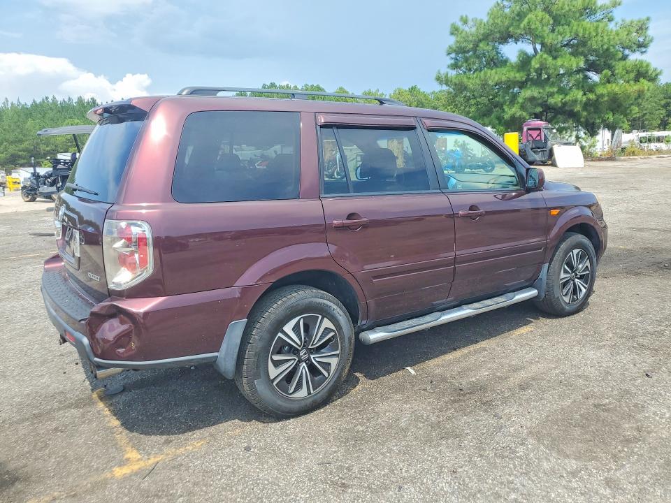 65212856 :رقم المزاد ، 2HKYF186X7H528299 vin ، 2007 Honda Pilot مزاد بيع
