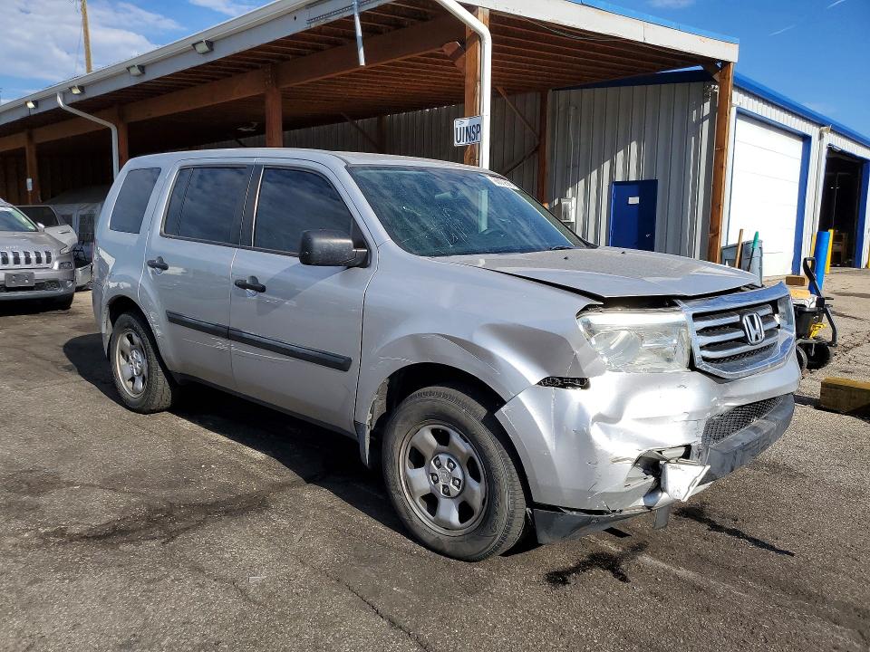 2013 Honda Pilot მანქანა იყიდება აუქციონზე, vin: 5FNYF4H23DB008132, აუქციონის ნომერი: 66372586