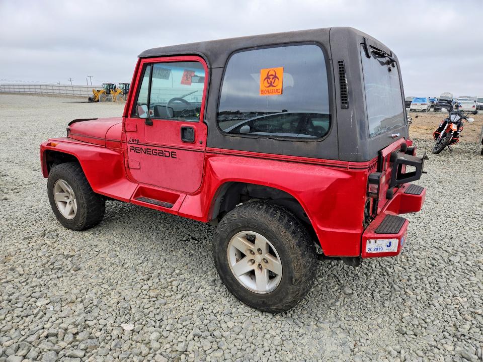 Продаж на аукціоні авто 1991 Jeep Wrangler / Yj, vin: 2J4FY69S6MJ117046, номер лоту: 62841466