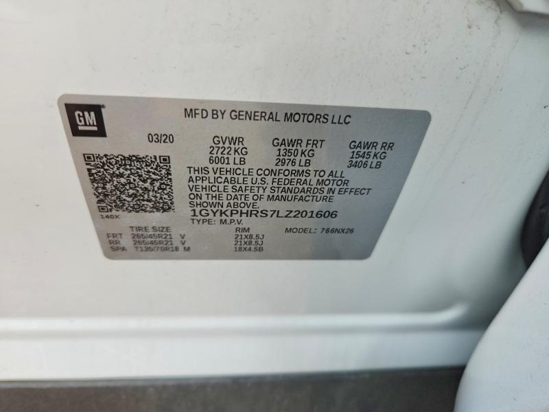 Продаж на аукціоні авто 2020 Cadillac Xt6, vin: 1GYKPHRS7LZ201606, номер лоту: 65878296