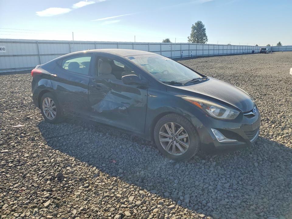 67101716 :رقم المزاد ، 5NPDH4AE4EH466164 vin ، 2014 Hyundai Elantra مزاد بيع