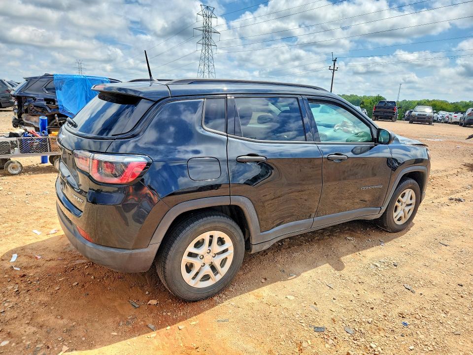 2018 Jeep Compass მანქანა იყიდება აუქციონზე, vin: 3C4NJCAB2JT181546, აუქციონის ნომერი: 63924316