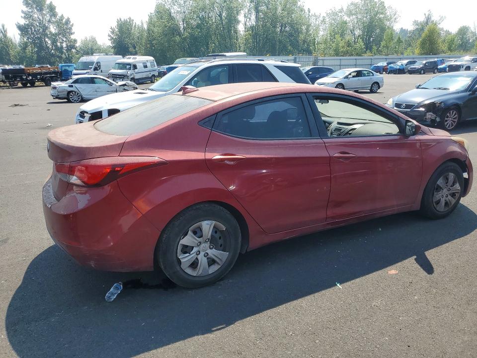 2016 Hyundai Elantra მანქანა იყიდება აუქციონზე, vin: 5NPDH4AE5GH778500, აუქციონის ნომერი: 64294756