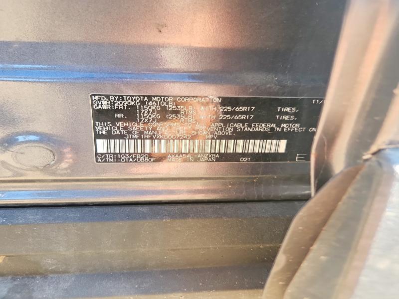 Aukcja sprzedaży 2019 Toyota Rav4, vin: JTMF1RFVXKD007242, numer aukcji: 66076086