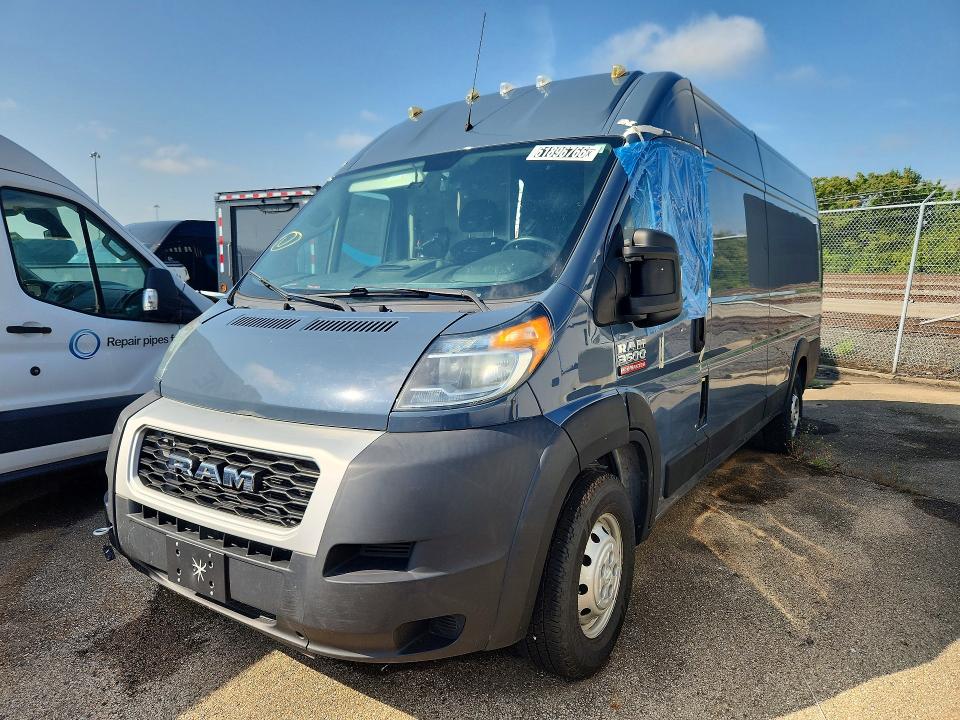 Продаж на аукціоні авто 2020 Ram Promaster 3500, vin: 3C6URVJG0LE140746, номер лоту: 61896766