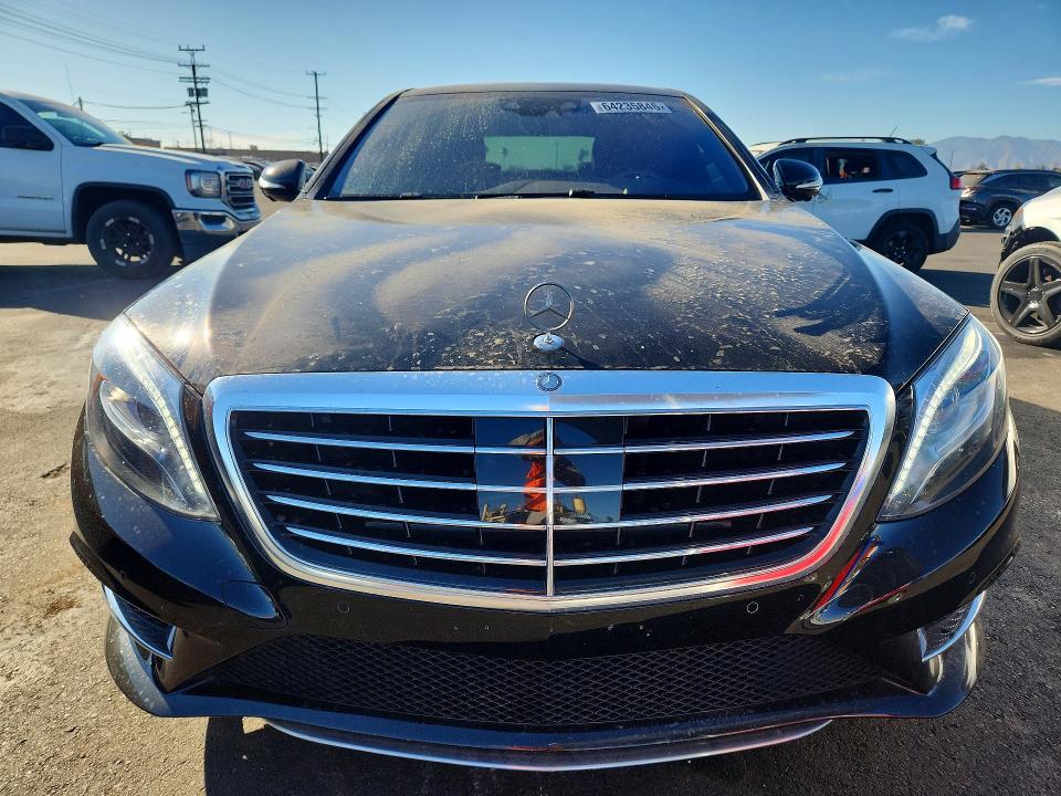 2016 Mercedes-benz S მანქანა იყიდება აუქციონზე, vin: WDDUG8CB2GA241027, აუქციონის ნომერი: 64235846