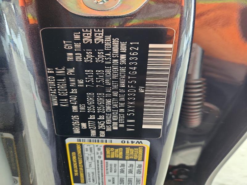 63745566 :رقم المزاد ، 5XYK33DF5TG433621 vin ، 2026 Kia Sportage مزاد بيع