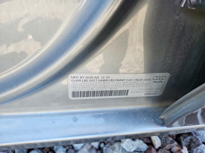 67447026 :رقم المزاد ، WAUBFAFL0BN036269 vin ، 2011 Audi A4 مزاد بيع