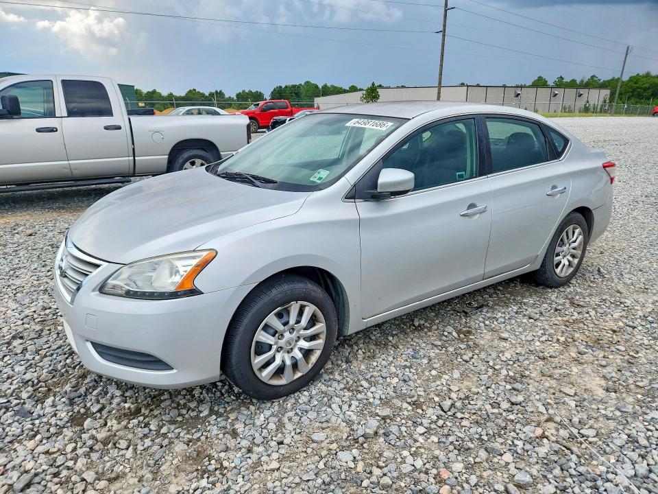 64981686 :رقم المزاد ، 3N1AB7APXFL638581 vin ، 2015 Nissan Sentra مزاد بيع